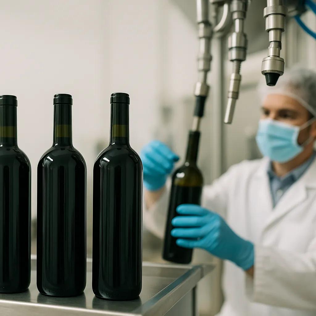 Imbottigliamento vino: l’istante che decide la bottiglia