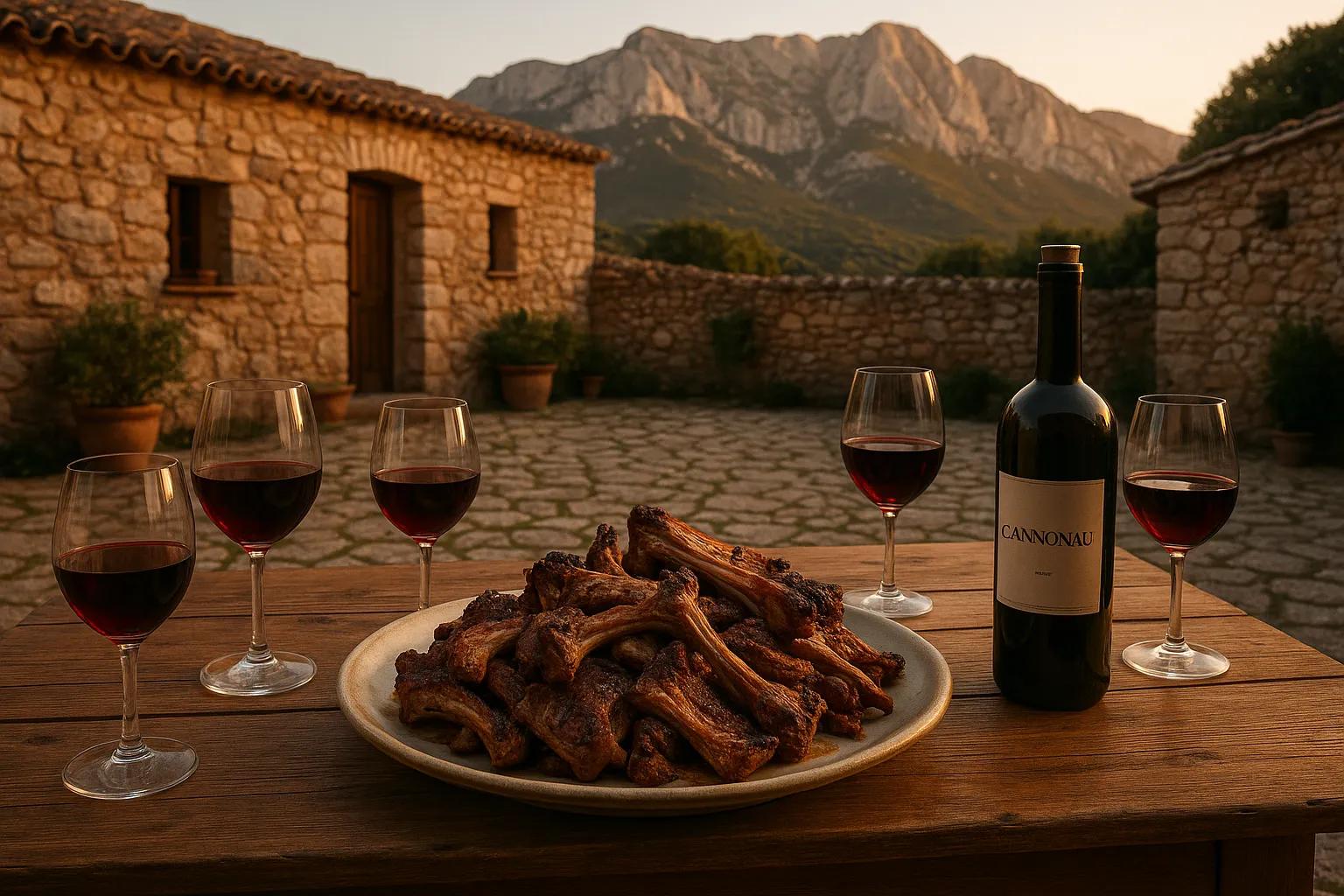 Abbinamento Cannonau carne rossa: il rosso di Sardegna