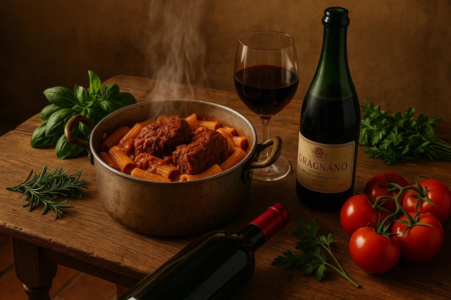 Ragù napoletano: il vino giusto per il primo di Napoli