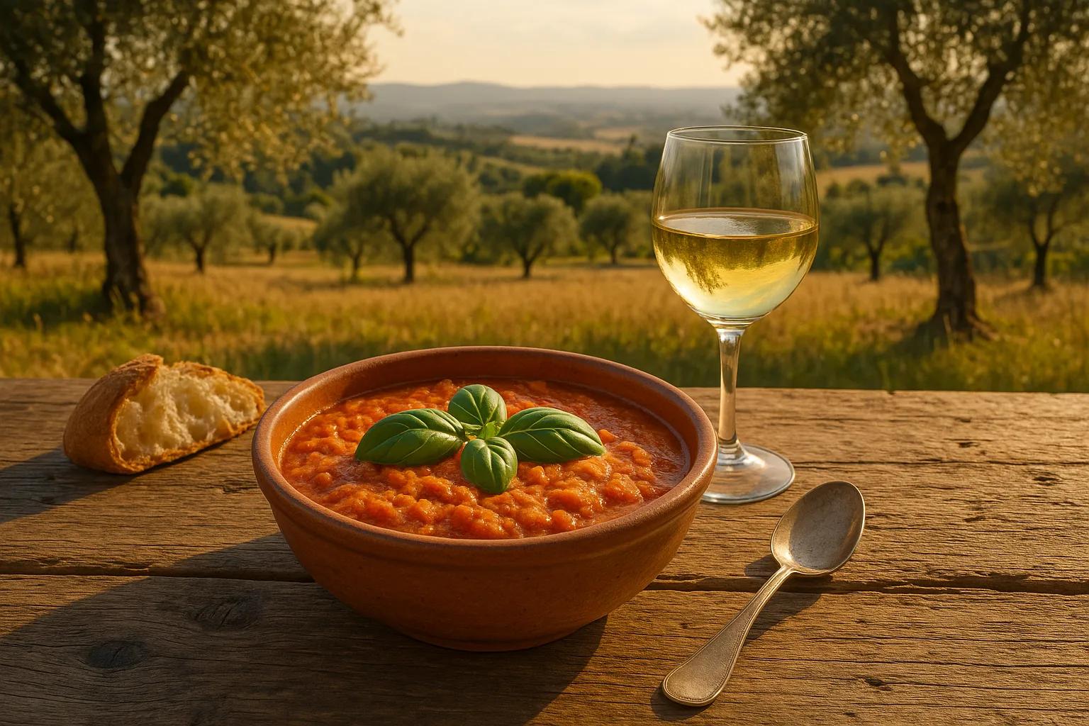 Pappa al pomodoro: che vino abbinare alla zuppa toscana